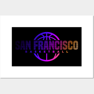 San Francisco Basketball Posters and Art